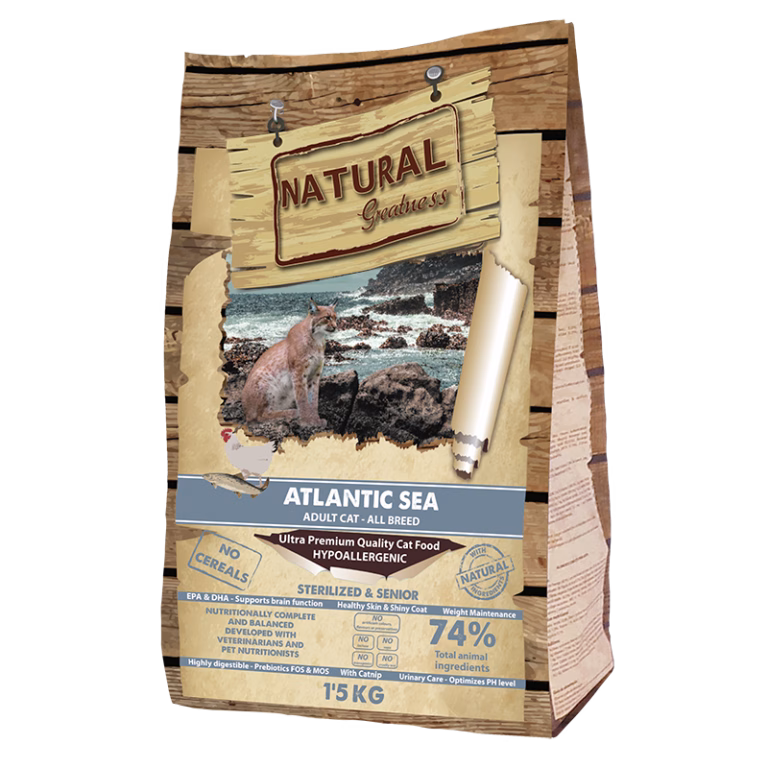 ¿Cómo escoger el mejor pienso para tu gato? claves para elegir bien y marcas que recomiendo 3 Natural Greatness Atlantic Sea pienso gato